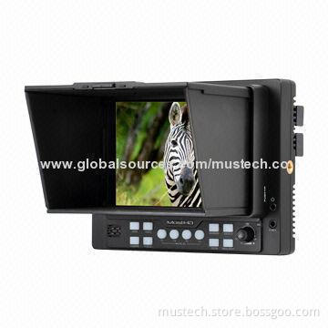 5.6-inch 1,280x800P HDMI DSLR Field Monitor, Easy to Lock, Camera Button